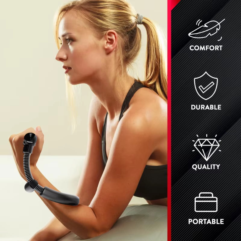 Adjustable Forearm Trainer for Enhanced Grip Strength - Ideal for Wrist Workouts and Fitness Enthusiasts