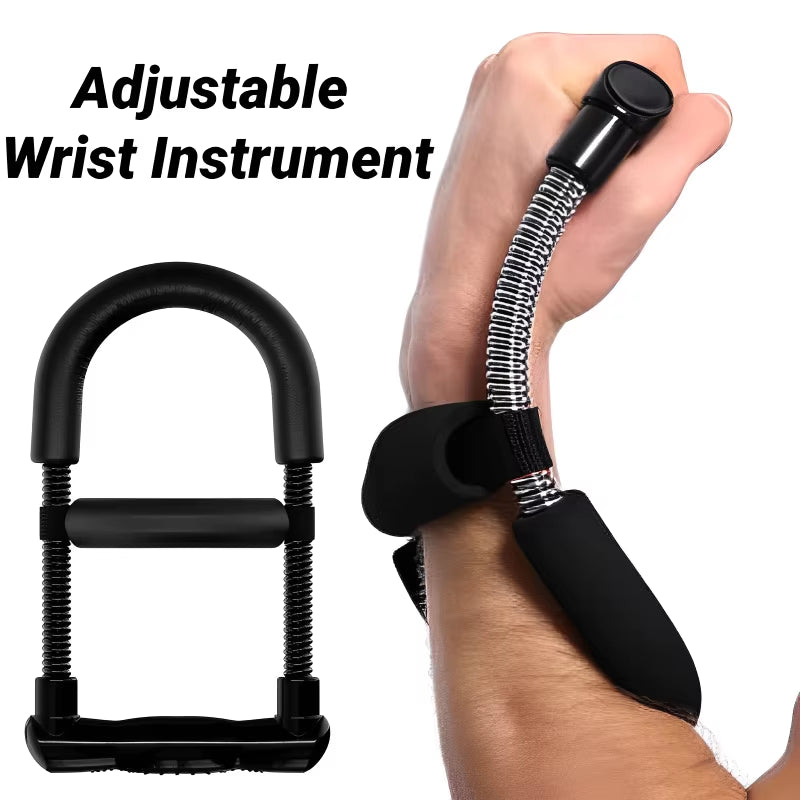 Adjustable Forearm Trainer for Enhanced Grip Strength - Ideal for Wrist Workouts and Fitness Enthusiasts